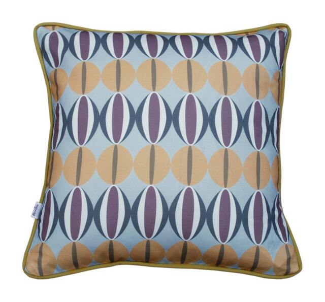 Cushion Canvas 55% Linen 45 Cotton, With Or Without Feather Inner Pillow, Hidden Zipper Colors Mustard, Grey, Burgundy - image 1