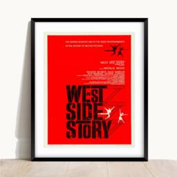 West Side Story Movie Poster Vintage Cinema Style Print - thumbnail 2