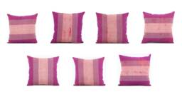 "Set Of 7 Pcs, Old Ikat Pillow Cover, Pillow, 14.96"" X 15.35"