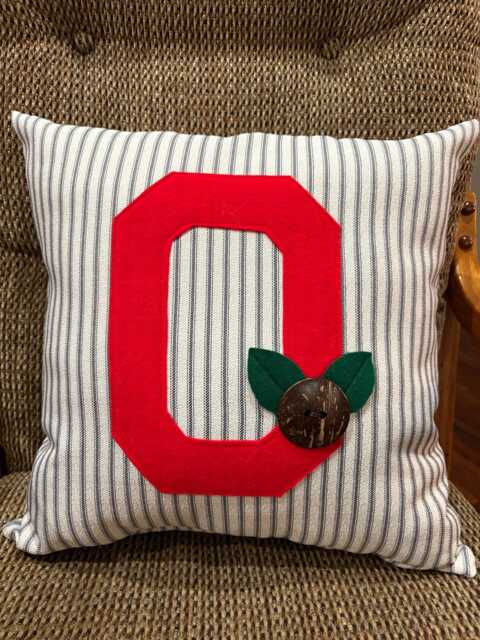 Ohio State Pillow