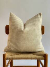 Hand Woven Natural Fiber Pillow Cover - thumbnail 1