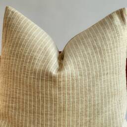 Hand Woven Natural Fiber Pillow Cover - thumbnail 2