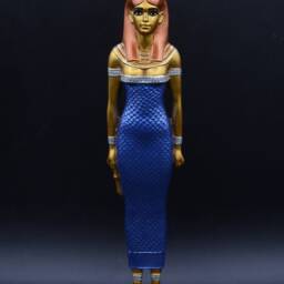 Unique Statue Of Ma'at Goddess Balance & Truth Large 4 Color Made in Egypt - thumbnail 2