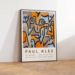 Paul Klee Exhibition Poster, Young Moe, Art Print, Abstract Surrealist Art, Modernism, Cubism, Gift, A1/A2/A3/A4 - thumbnail 3
