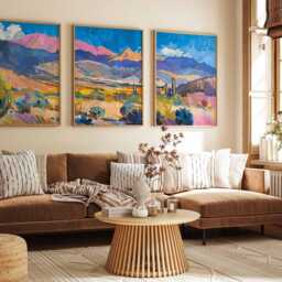 Set Of 3 Peru Posters, South America Travel Prints, Peruvian Wall Art, Landscape Decor, Gift, Art - thumbnail 2
