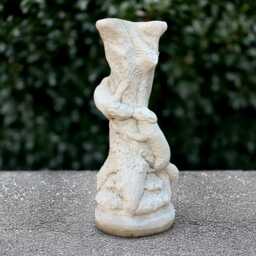 Fantasy Sundial Statue Large Figurine Handmade Garden & Home Ornament Front Door Decoration Sundial Lover Gift Yard Art - thumbnail 4