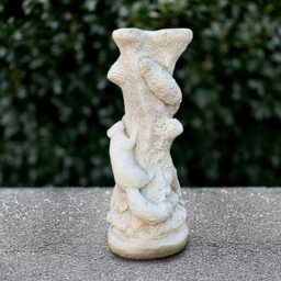 Fantasy Sundial Statue Large Figurine Handmade Garden & Home Ornament Front Door Decoration Sundial Lover Gift Yard Art - thumbnail 3