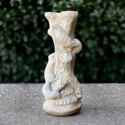 Fantasy Sundial Statue Large Figurine Handmade Garden & Home Ornament Front Door Decoration Sundial Lover Gift Yard Art - thumbnail 1