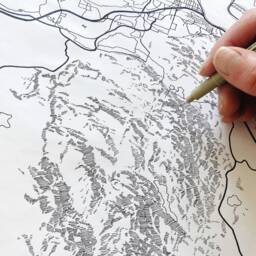 Bremerton Washington Kitsap Peninsula Map Drawing - Art Print Moving Realtor Graduation Wedding Gift Wall Bainbridge Hood Canal - thumbnail 4