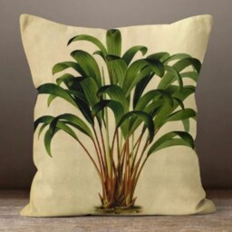 Plants & Green Leaves Pillow Case/Decorative Waist Case Cushion/Boho Bedding Decor/Housewarming Cushion Cover/Pillow For Farmhouse - thumbnail 2