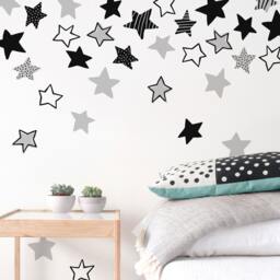 Contrast Stars - Peel-And-Stick Wall Decals Mej
