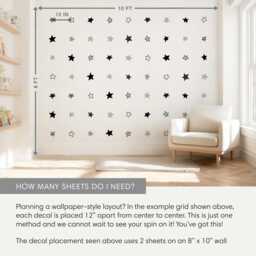 Contrast Stars - Peel-And-Stick Wall Decals Mej - thumbnail 4