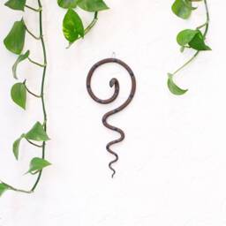 Ceramic Wall Snake, Medium By Carter + Rose - thumbnail 2