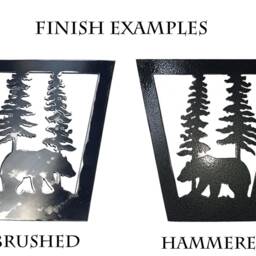 Rustic Pendant Light - Bear Cabin Ceiling Lights Log House Lighting Lodge Lights - thumbnail 4