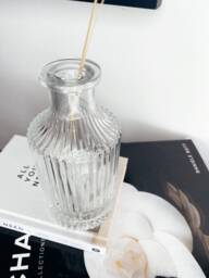 A Vintage Glass Vase - Minimalistic Jar Home Fashion Accessories Homeware Styling Unique Fash - thumbnail 1