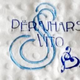 Personalized Music Note Minky Satin Blanket, Custom Embroidered Monogram Musical Baby Shower Gift, Coming Home Photoshoot Prop - thumbnail 3