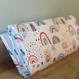 Rainbow Baby Travel Changing Mat, Rainbow Change Mat, Foldable Changing Baby Mat - thumbnail 4