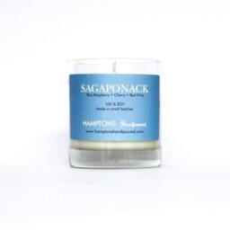 Sagaponack 8 Oz. Tumbler Blue Raspberry Cherry Red Wine Hamptons Handpoured Signature Village Series 100% Soy Candle Hand Poured - thumbnail 1