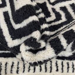 Beautiful Moroccan Rug - Authentic Handmade Genuine Wool Made To Order Berber Style Free Worldwide Shipping Shag Area Rug - thumbnail 4