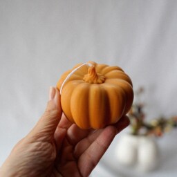Whispering Woods Pumpkin Candle Vegan Soy Wax Autumn Decor - thumbnail 2