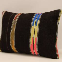 Turkish Kilim Pillow Accent Sofa Throw Pillows Home Decor 14x20 in - 35x50 cm Boho Pillow Cushion 4Bef-714 - thumbnail 3