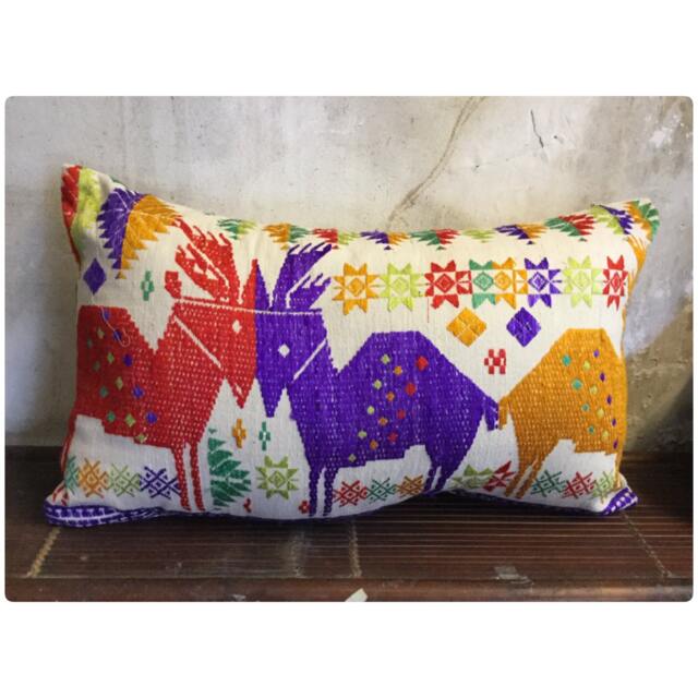 Vintage Handmade Tribal White Thai Textile Silk Cotton Pillow Cover in The Centre Of Vietnam - image 1