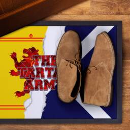 Scotland - Door Mat 60cm X 40cm Pet Counter Mouse Football Tartan Army Design - thumbnail 2