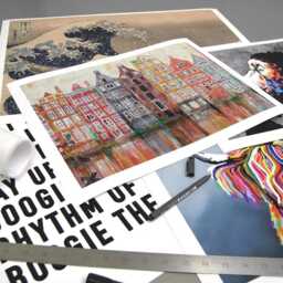 Amsterdam Damrak Art Print - Studio Paint-Ing - thumbnail 2