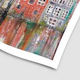 Amsterdam Damrak Art Print - Studio Paint-Ing - thumbnail 3