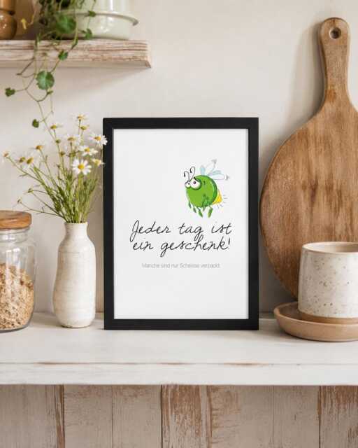 Picture Frame With Text - Approx. 21.5 X 16.5 cm - image 1