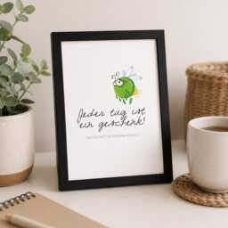 Picture Frame With Text - Approx. 21.5 X 16.5 cm - thumbnail 3