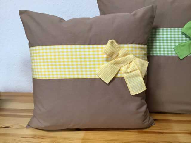 Country Style Cushion Coverpillow Case Beige/Yellow 40 X cm - image 1