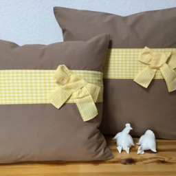 Country Style Cushion Coverpillow Case Beige/Yellow 40 X cm - thumbnail 3