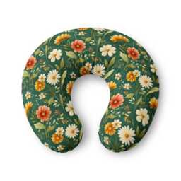 Wildflower Green Nursing Pillow Cover - thumbnail 1