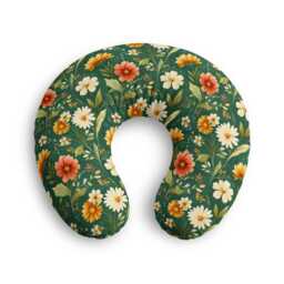 Wildflower Green Nursing Pillow Cover - thumbnail 2