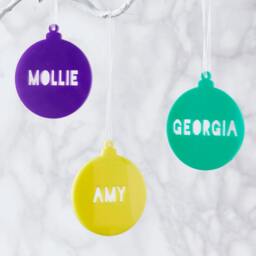 Personalised Christmas Bauble Decoration - thumbnail 2
