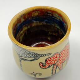 Ceramic Pot With Elephant - thumbnail 2