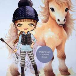 Personalized Equestrian Cushion, Horse Riding Gift, Gift For Girls, Personalised Character Pillow - thumbnail 4