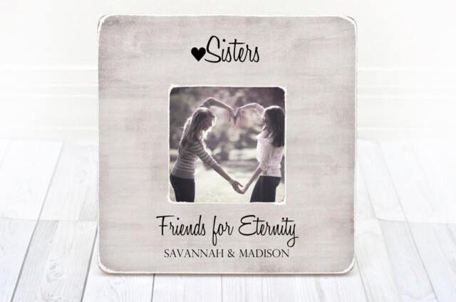 Personalized Sister Photo Frame Gift For Sister, Sisters Frame, Sister - image 1