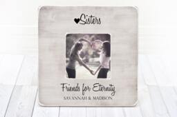 Personalized Sister Photo Frame Gift For Sister, Sisters Frame, Sister - thumbnail 1