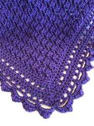 Beautiful Violet Baby Blanket - thumbnail 1