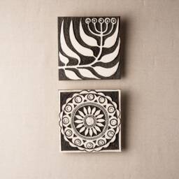 Handmade Tile Wall Art - One - Choose From 2, Ceramic & Mosaic 8 Inches Made To Order By Romy Clare