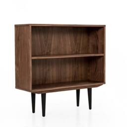Bookcase, Bookshelf Made Of Walnut Vaneer - Livlo O-R05 - thumbnail 4