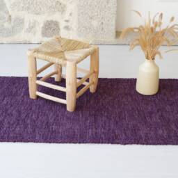 Medium Purple Rug, Bathroom Bath Mat, Kitchen Bedroom Hallway Bedside Bohemian Decoration, Gift For Mother - thumbnail 3
