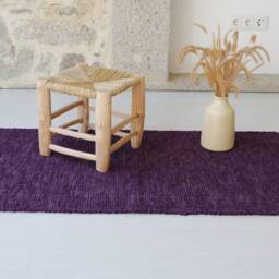 Medium Purple Rug, Bathroom Bath Mat, Kitchen Bedroom Hallway Bedside Bohemian Decoration, Gift For Mother - thumbnail 2