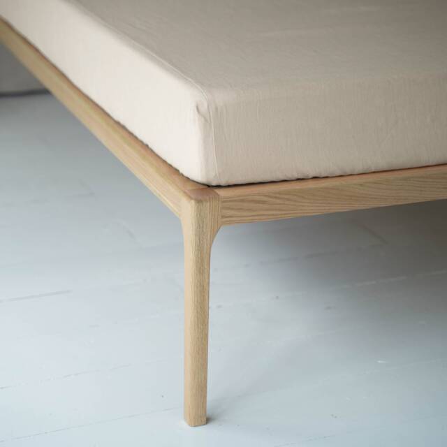 Linen Fitted Sheet, Custom Bed Sheets Queen, Twin, King Bedding, Deep Pocket - image 1