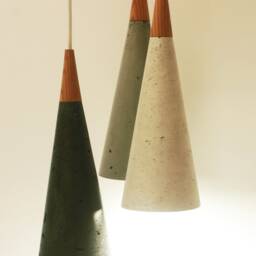 Concrete Cone Lamp - thumbnail 2