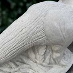 Stone Dragon Statue Outdoor Figurine Cement Wildlife Sculpture Concrete Animal Decoration Dragon Lover Gift Handmade Yard Art - thumbnail 4