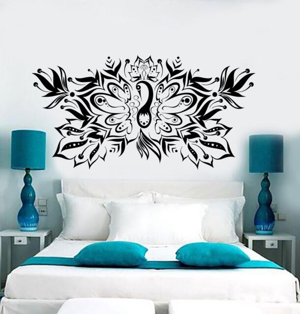 Wall Vinyl Decal Birds Pattern Fantasy Fairytale Amazing Bedroom Decor 1371Dz - image 1