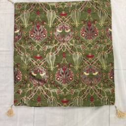 Authentic Turkic Motif Pillowcase-Green - thumbnail 3